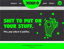 Tablet Screenshot of junk-o.com